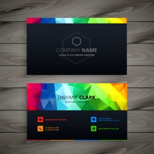 Business card Mat