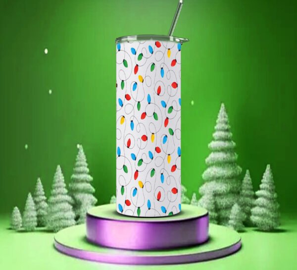 Christmas Lights Tumbler